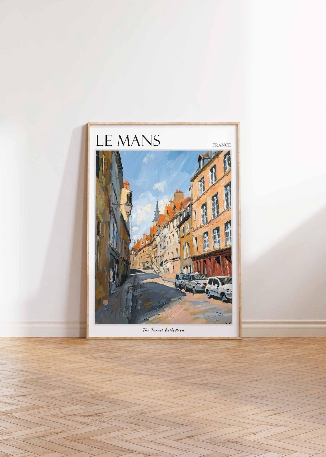 Le Mans Poster France Travel Print French Decor Europe Travel Poster European Wall Art City Print Le Mans Gift Le Mans Travel Poster - Image 2