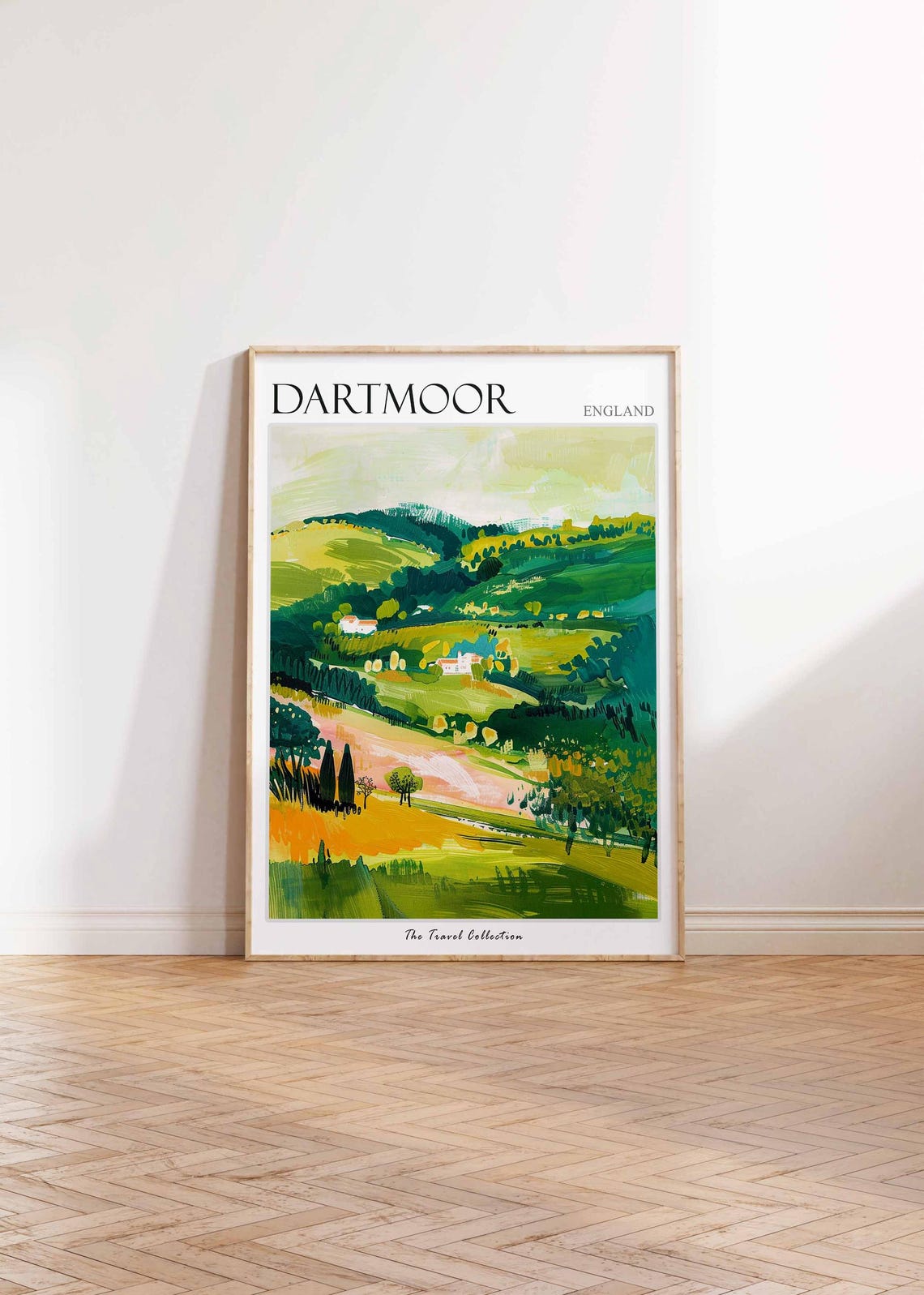 Dartmoor Poster England Travel Print Dartmoor Travel Art Dartmoor Wall Art England Travel Dartmoor Home Decor Dartmoor Travel Gift - Image 2
