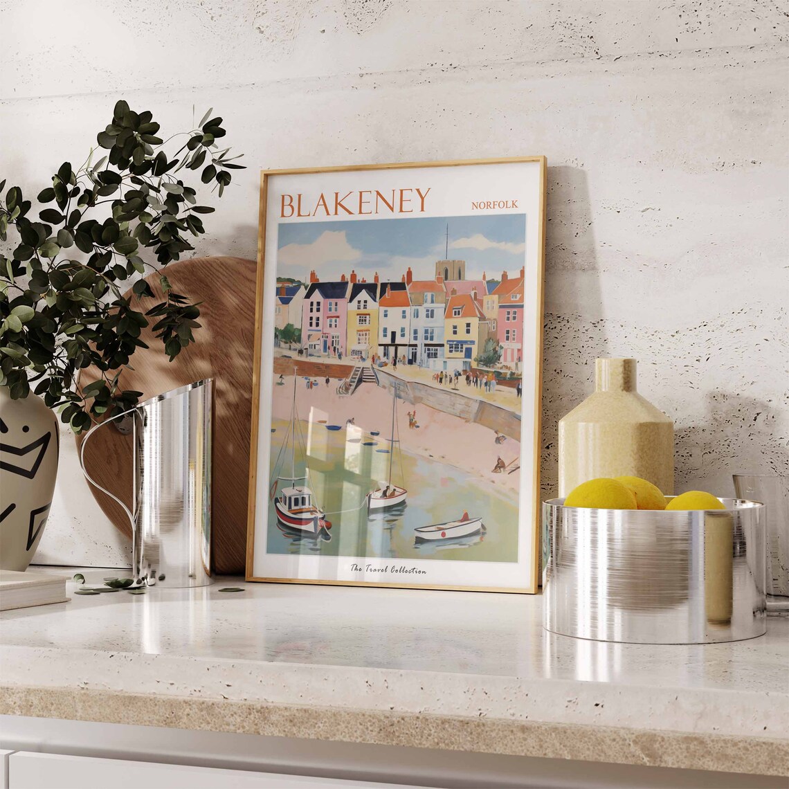 Blakeney Travel Poster, Norfolk Coastal Art Print - Image 2