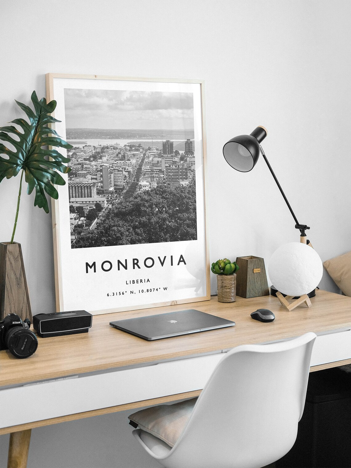 Monrovia Travel Poster, African Travel Art Print - Image 3