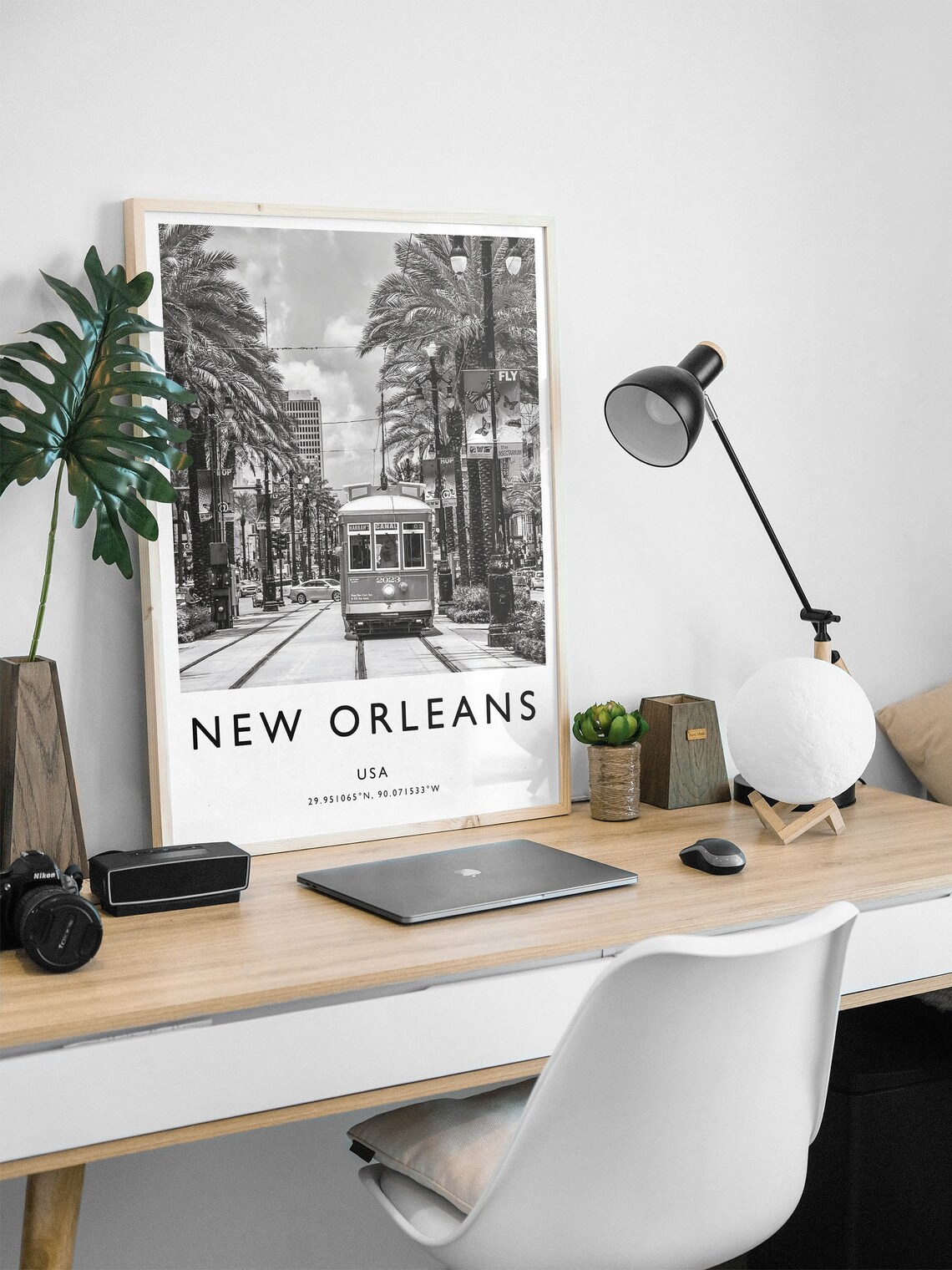 New Orleans Vintage Travel Poster, Travel Poster - Image 3