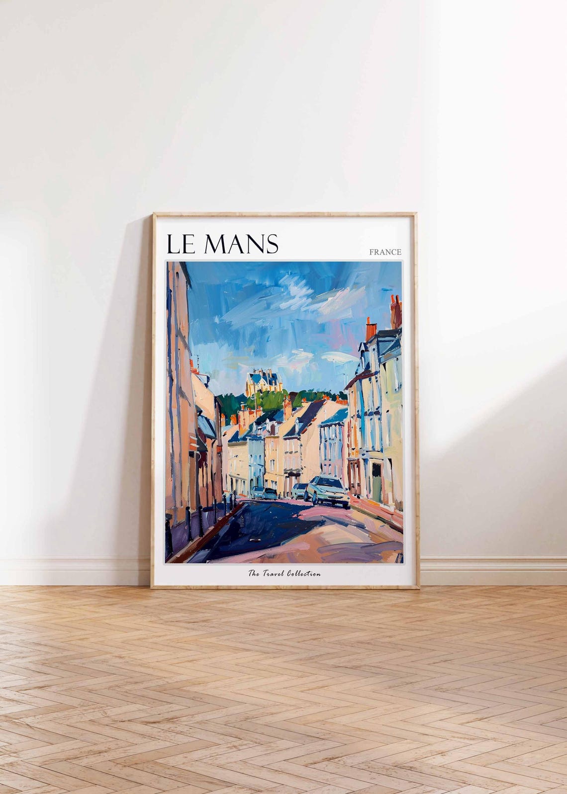 Le Mans Poster France Travel Print French Decor Europe Travel Poster European Wall Art City Print Le Mans Gift Le Mans Travel Poster - Image 2