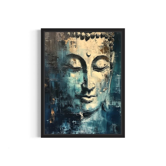 Buddha Dharma Poster Art Print Religion Wall Art Decoration Artwork