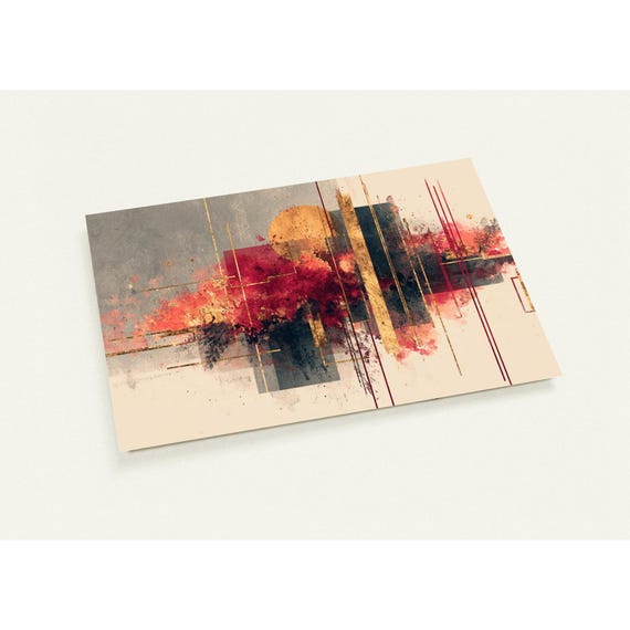 Christmas Postcard Pack Elegant Holiday Greetings Set Of 10