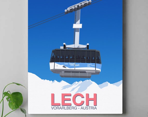 Lech Ski Resort Print