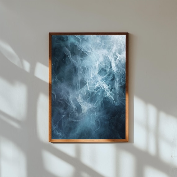 Lyrical Abstraction Art Print Expressive Modern Fine Decor