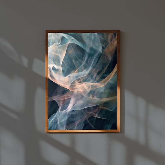 Lyrical Abstraction Art Print Expressive Modern Fine Decor