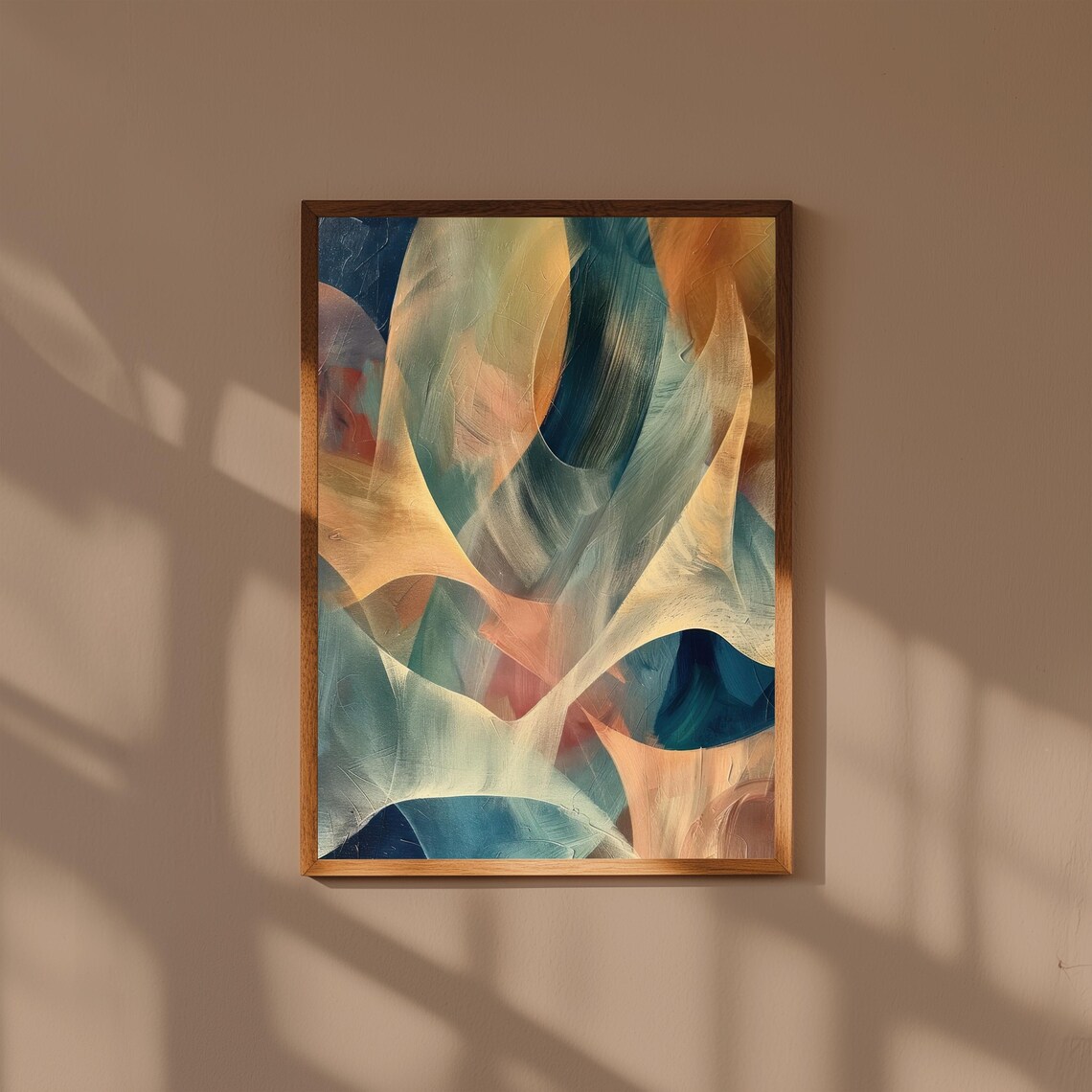 Lyrical Abstraction Art Print Expressive Modern Fine Decor