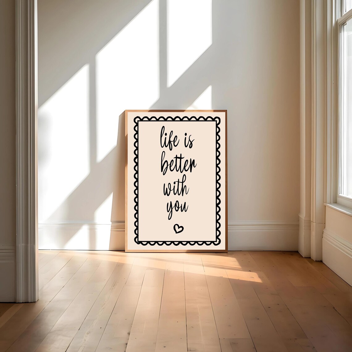 Life Is Better With You, Daily Reminders Affirmation Art - Image 4