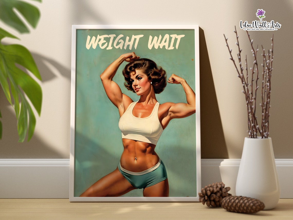 Fitness Art Fitness Gift Gym Humor Gym Wall Art Fitness Wall Art Gym Art Work Funny Gym Poster Exercise Posters Exercise - Image 6