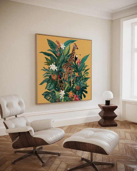 Exotic In The Jungle Artwork Wall Art