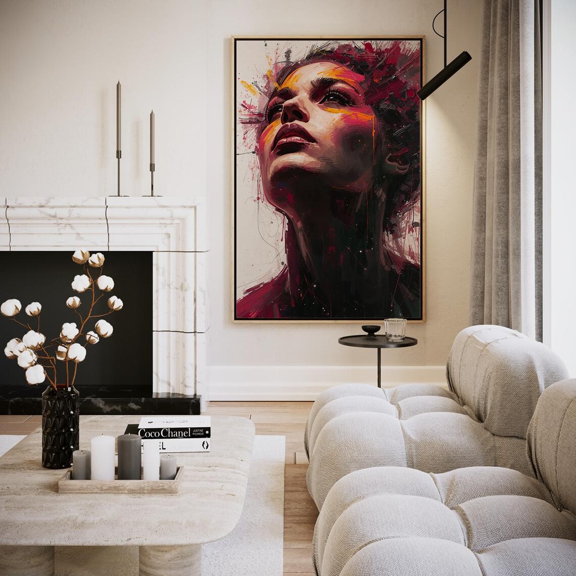 Abstract Power Of Expression Artwork Wall Art