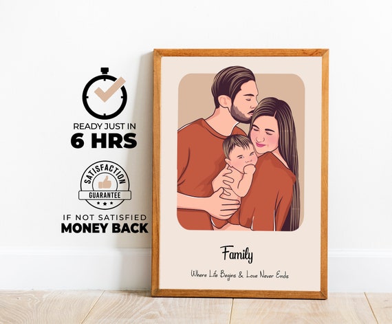 Custom Minimalist Portrait Faceless Illustration Asap Faceless Art Art Profile Picture Personalized Gift