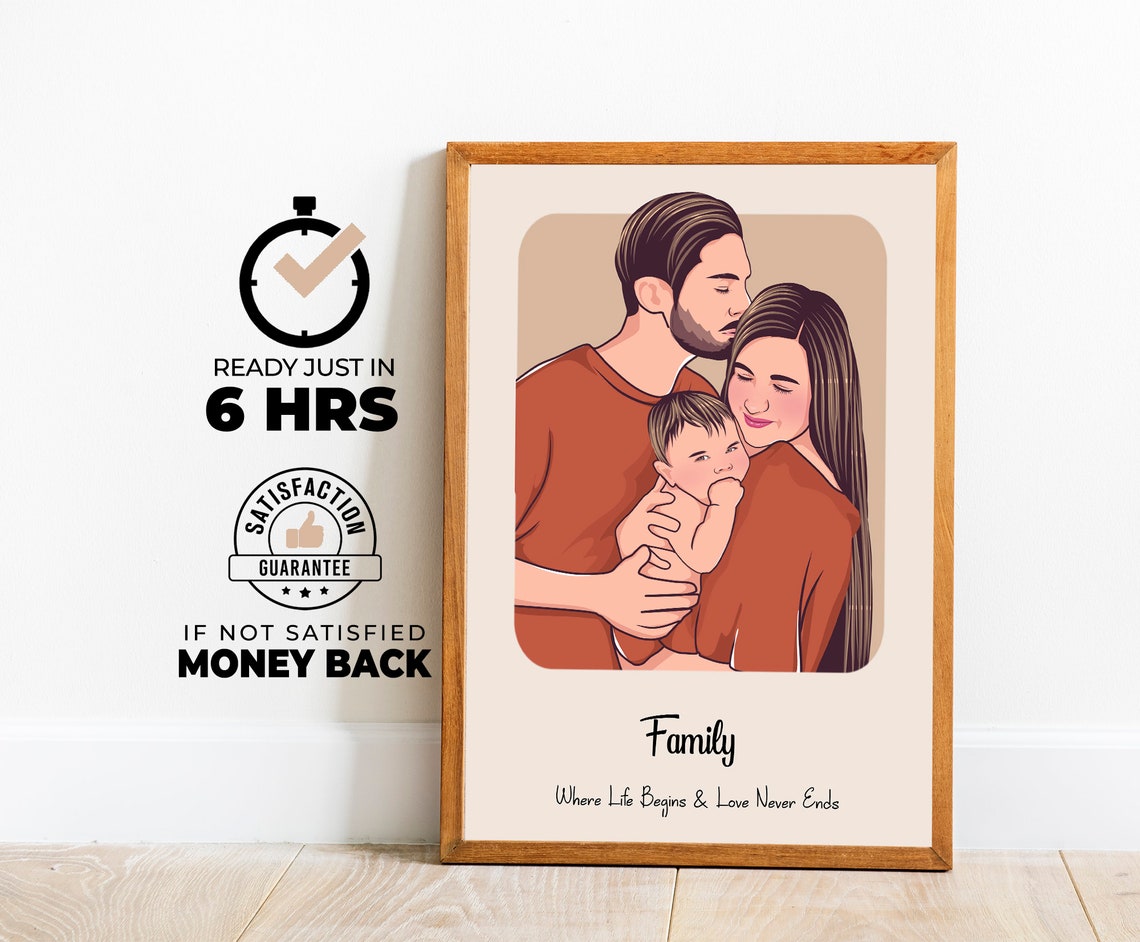 Custom Minimalist Portrait Faceless Illustration Asap Faceless Art Art Profile Picture Personalized Gift