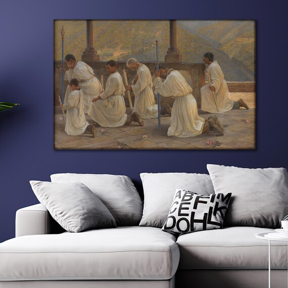 Apennines Procession Wall Art Print