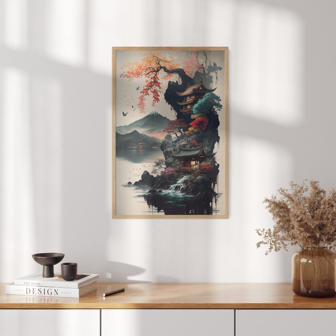 Japanese Wall Art For Living Rooms Japanese Print Lounge Art Oriental Print Zen Wall Art Japanese Art Print Asian Art Oriental Wall Art - Image 4