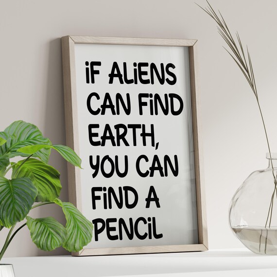 Encouragement Quote Typography Poster Or Canvas Print Humorous Motivational Classroom Gen Z Slang Class Posters Teacher Art