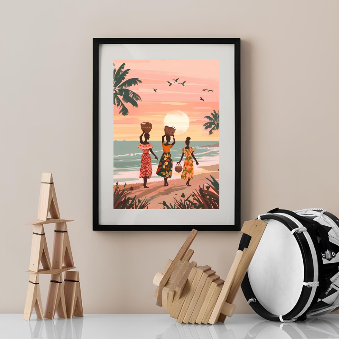 Ghana Travel Poster, Accra Nursery Wall Art - Image 3