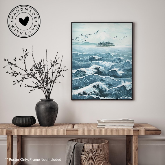 Hokusai Ukiyo - Classic Travel Poster
