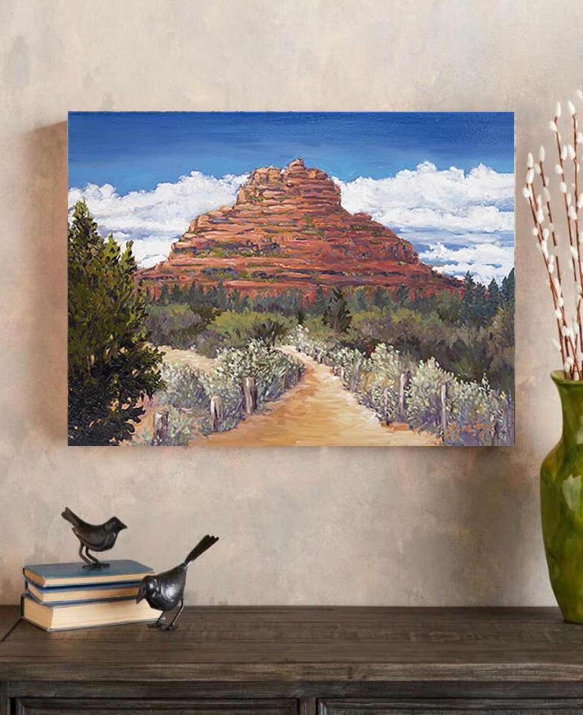 Sedona Bell Rock Travel Poster, Arizona Landmark - Image 3