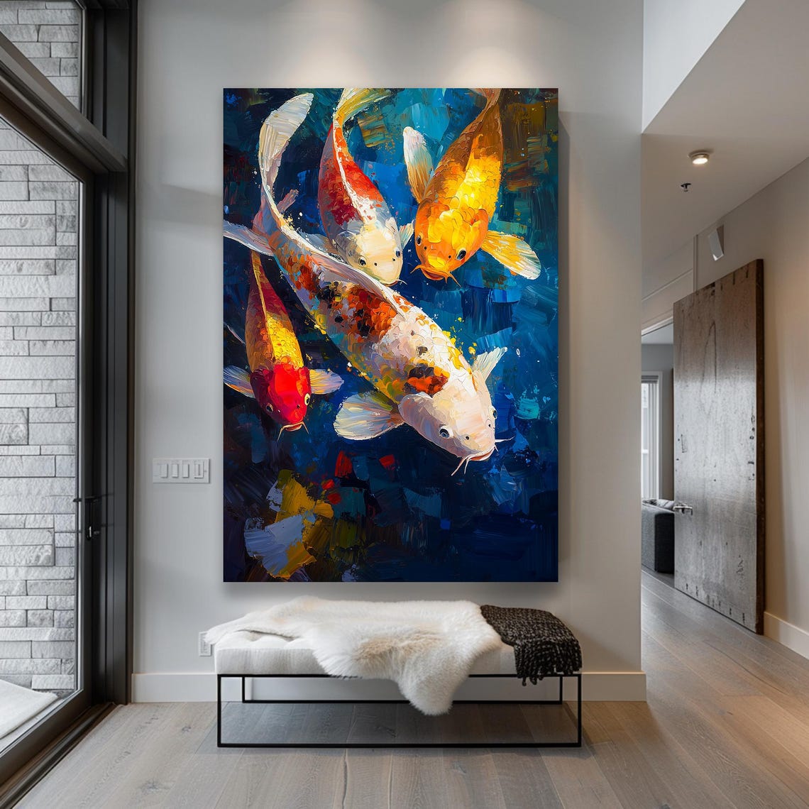 Print Wall Art Home Decor Fish Decor Office Decor Framed Artwork Large Print Fisher Decor Fish Print Fish Poster - Image 5