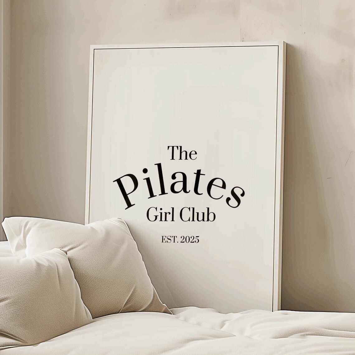 Pilates Girl Club, Gym Workout Quote Poster