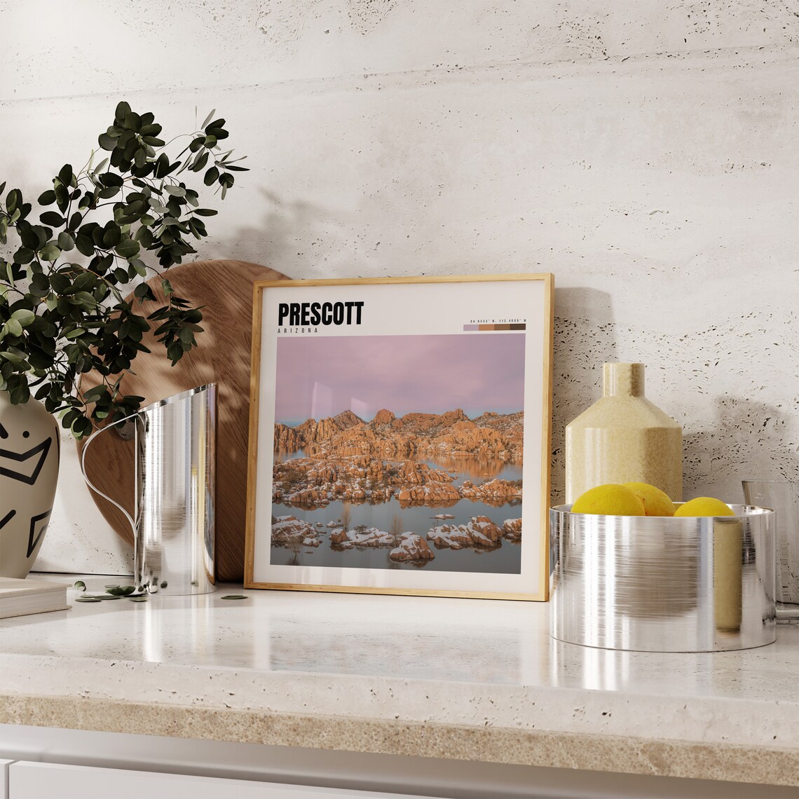 Prescott Arizona Travel Poster, Prescott Decor - Image 4