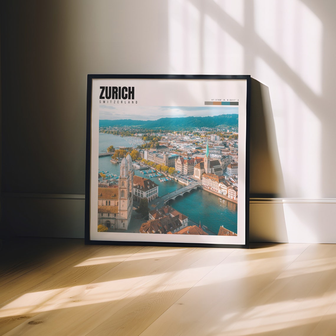 Zurich Print Zurich Switzerland Poster Zurich Wall Art Zurich Photography Zurich Photo Zurich Artwork P 173 - Image 3