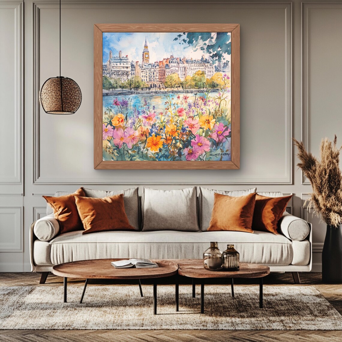 London Cityscape, Unique Gift for Art Lovers - Image 2