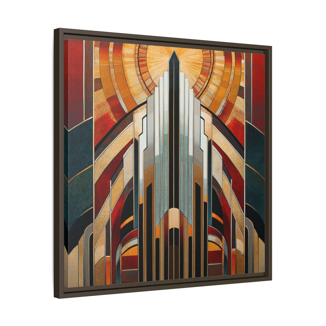 Art Deco Modern Home Decor, Elegant Gallery Piece - Image 3