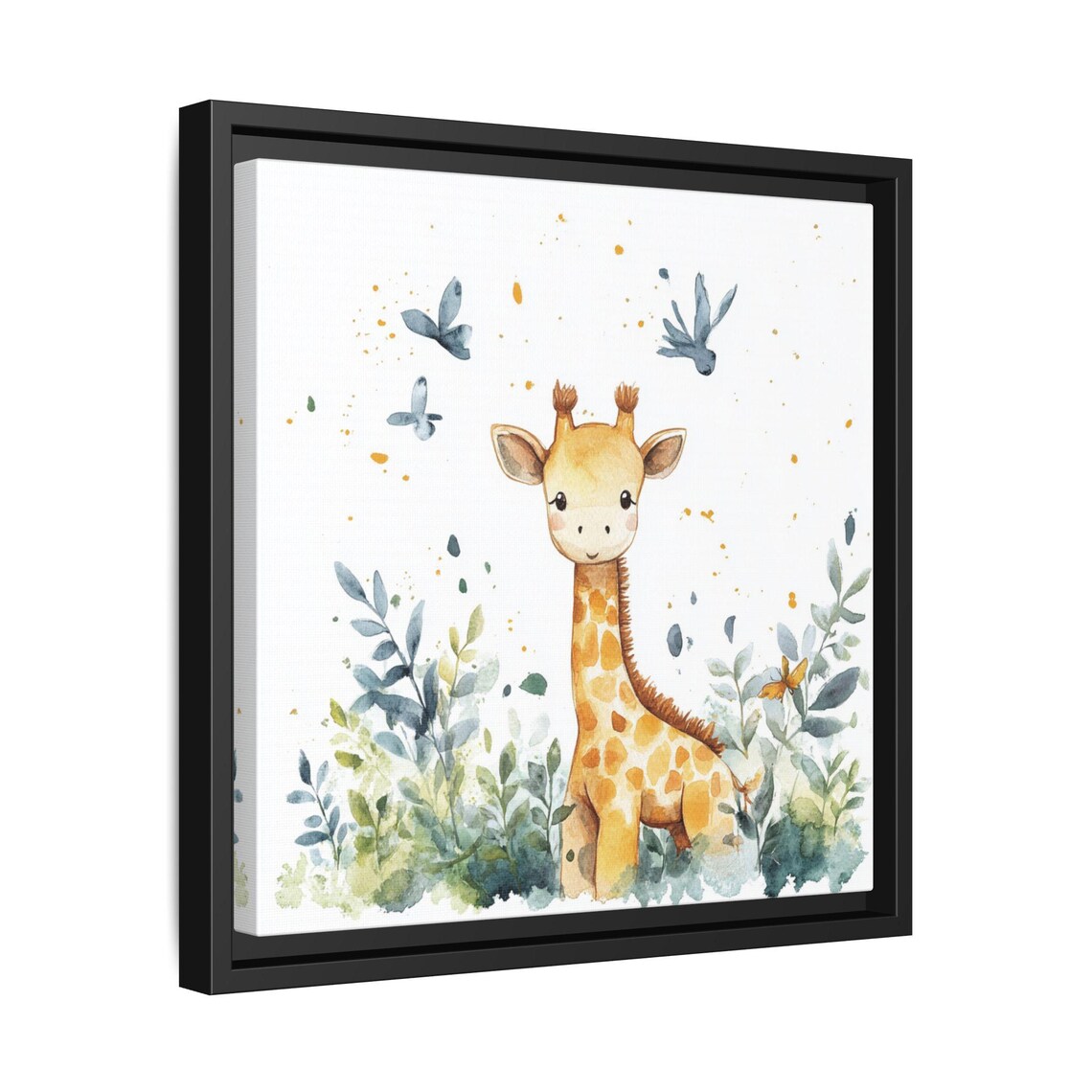 Baby Deer Watercolor Animal Print, Nursery Decor - Image 3