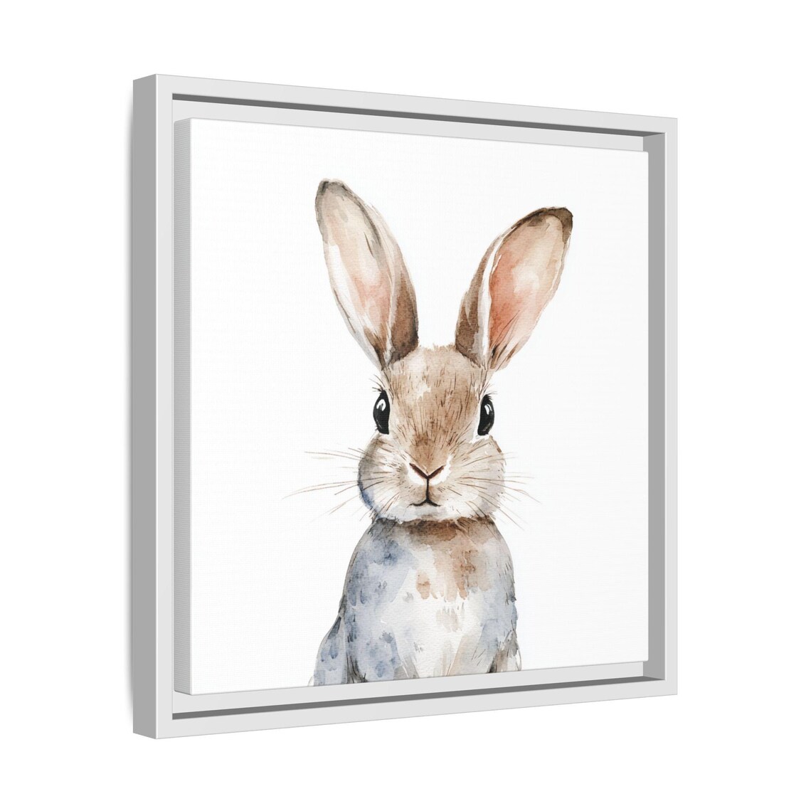 Watercolor Bunny Nursery Decor, Baby Room Art Print - Image 4
