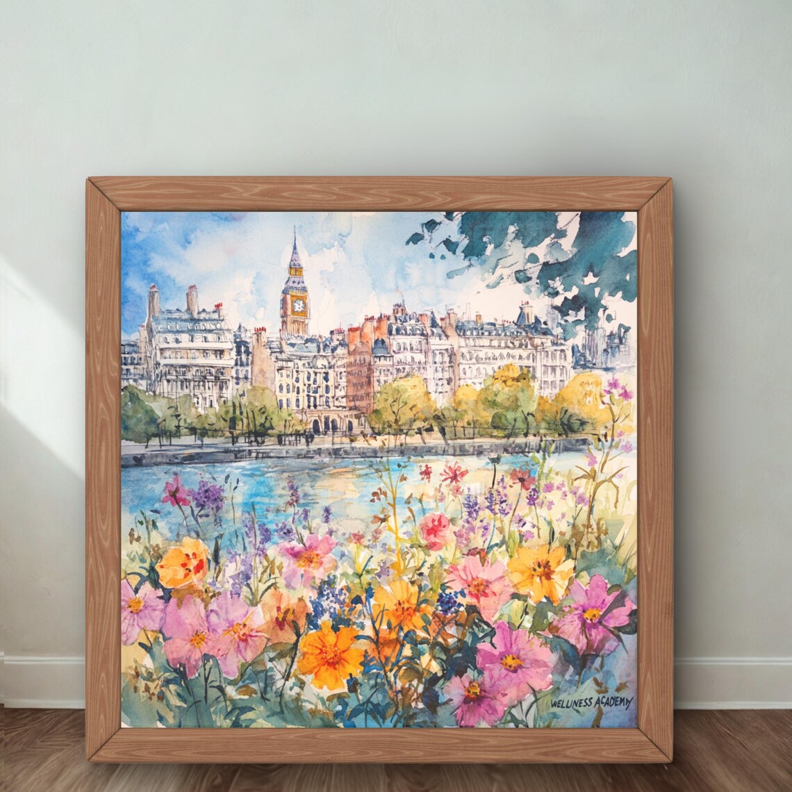 London Cityscape, Unique Gift for Art Lovers