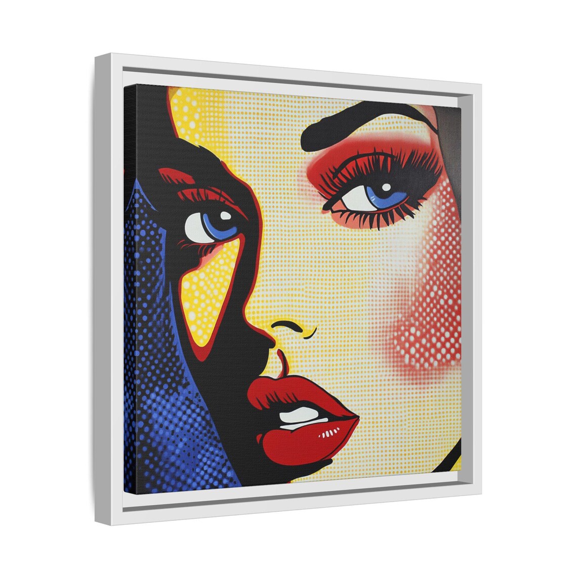 Lichtenstein Inspired Pop Art, Modern Art Poster - Image 4