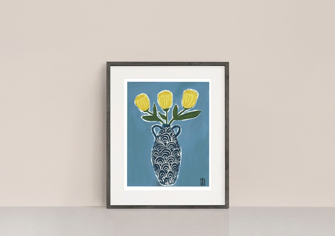 Still Life No. 20, Pascale Berkowitz Botanical Art Print - Image 2