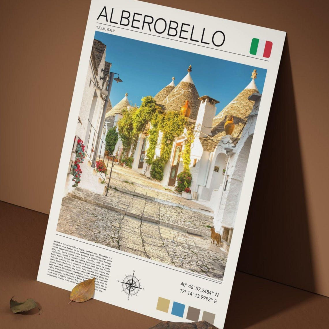 Alberobello Print Alberobello Wall Art Alberobello Trulli Houses Alberobello Puglia Poster Alberobello Rione Monti Puglia Travel Print - Image 5