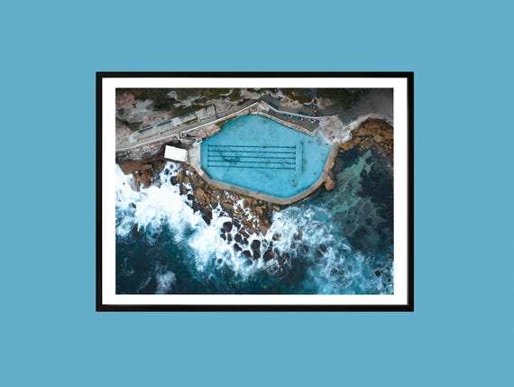 Bronte Rock Pool Print Sydney Australia Ocean Photography