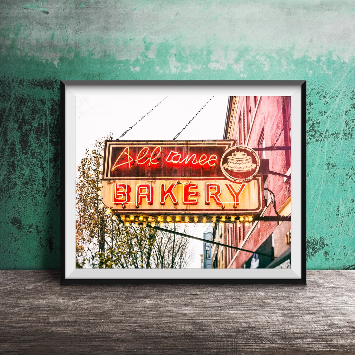Alliance Bakery Wicker Park Chicago Vintage Photo Print