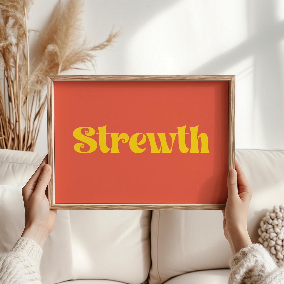 Strewth Australian Retro Word Slang Poster