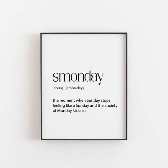 Teenager Room Art Master Bedroom Decor Smonday Definition Monday Quotes About Life Funny Work Associated Gifts