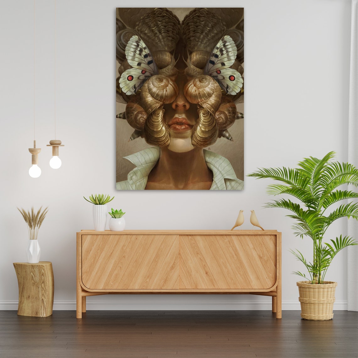 Surreal Modern Abstract Art Print - Image 4
