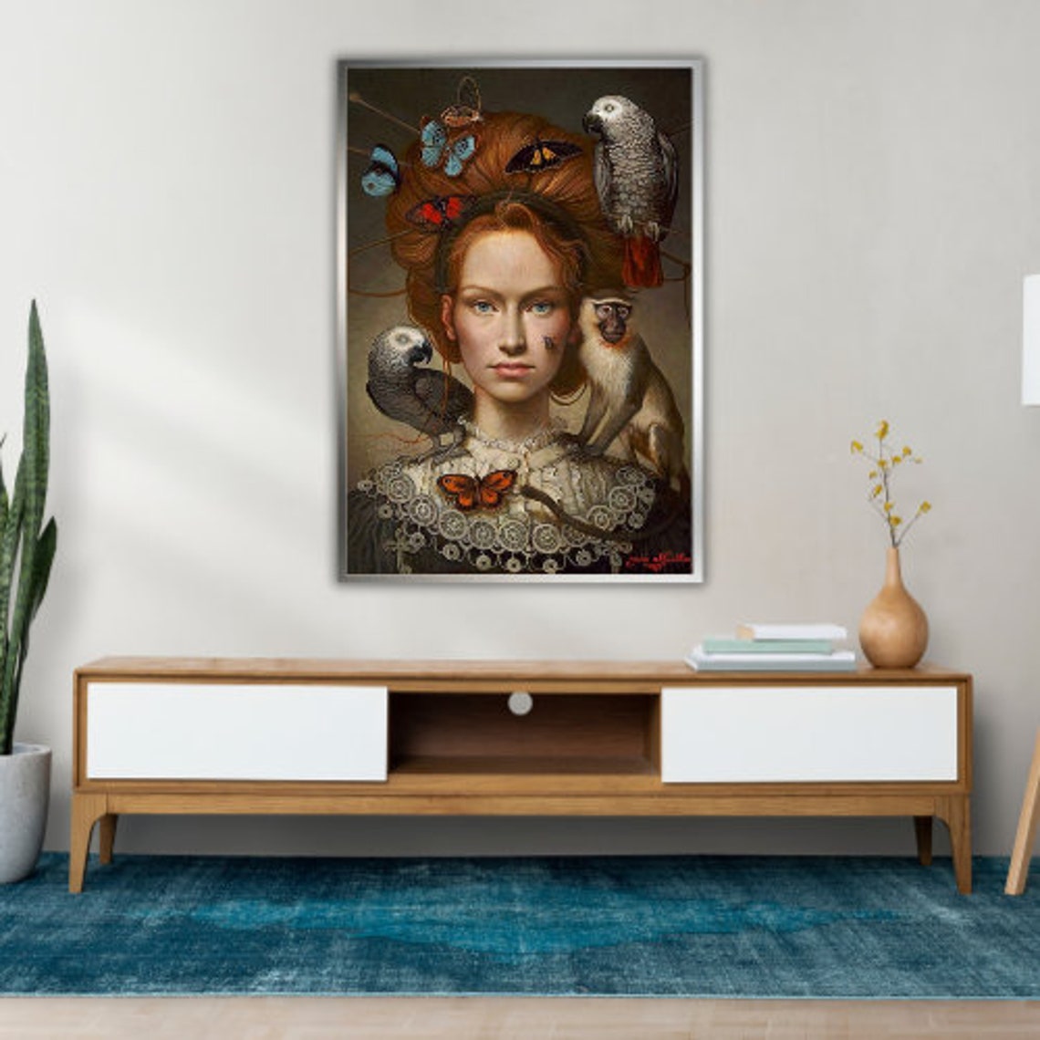 Surreal Abstract Home Decor - Image 3