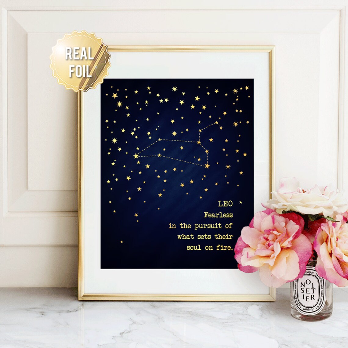 Leo Zodiac Sign, Astrology Art Print for August Birthdays - Image 4
