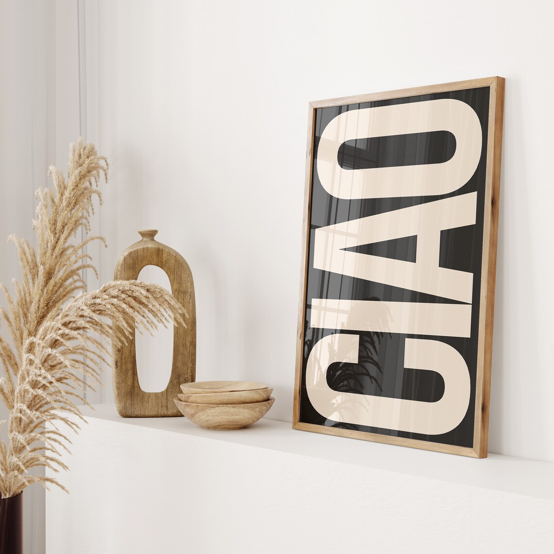 Ciao Italy Poster, Maximalist Typography Art Print - Image 2