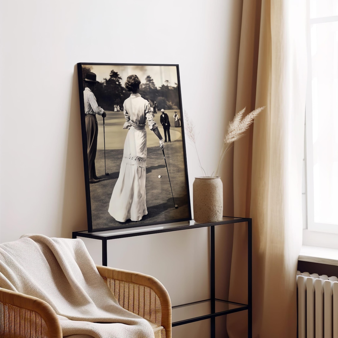 Vintage Golf Art Print Classic Golf Decor Retro Sports Wall Art Golf Lover Print - Image 8