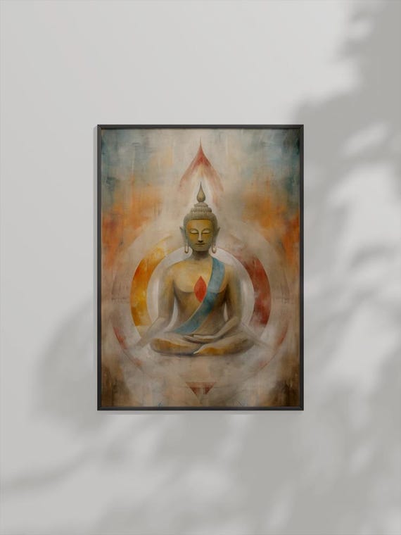 Ethereal Buddha Art