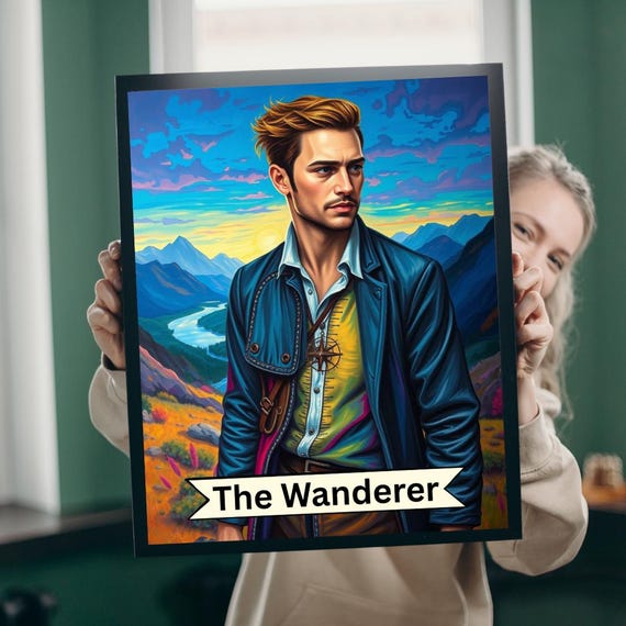 Tarot Card Jigsaw Puzzle The Wanderer Mindful Challenge