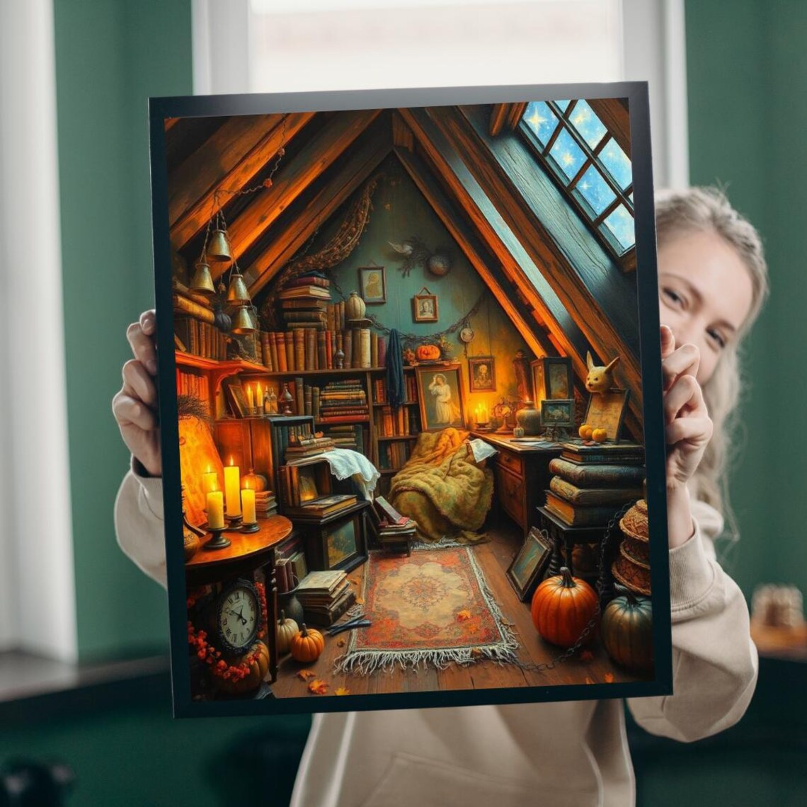 Dreamy Autumn Attic Puzzle Cozy Fall Family Game Night