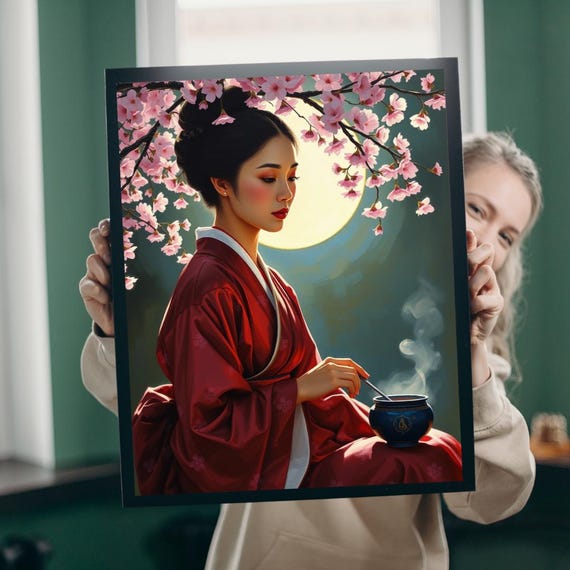 Hanbok Tea Ceremony Jigsaw Puzzle East Asian Art 1101014 Piece