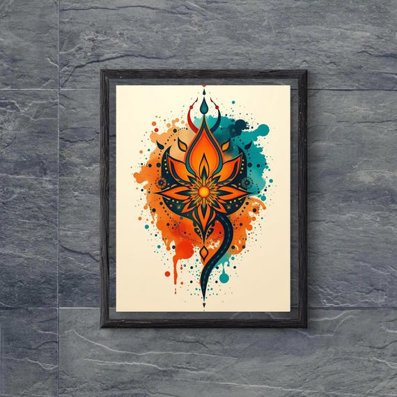 Australian Floral Wall Art Bedroom Decor Modern Art Piece Nature Inspired Gift For Her Vibrant Home Decor Unique Art Mothers Day Gift